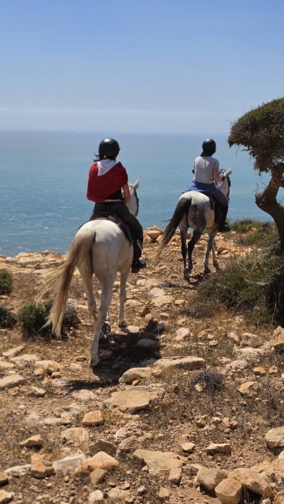 Atlantic Coast horse trek in Morocco – scenic horseback ride